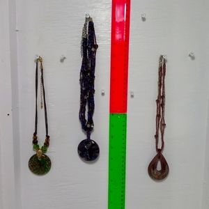 I-11 blown glass pendant lot